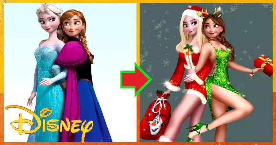 What Does Your DISNEY Princess Christmas GLOW UP Choice Say About You?